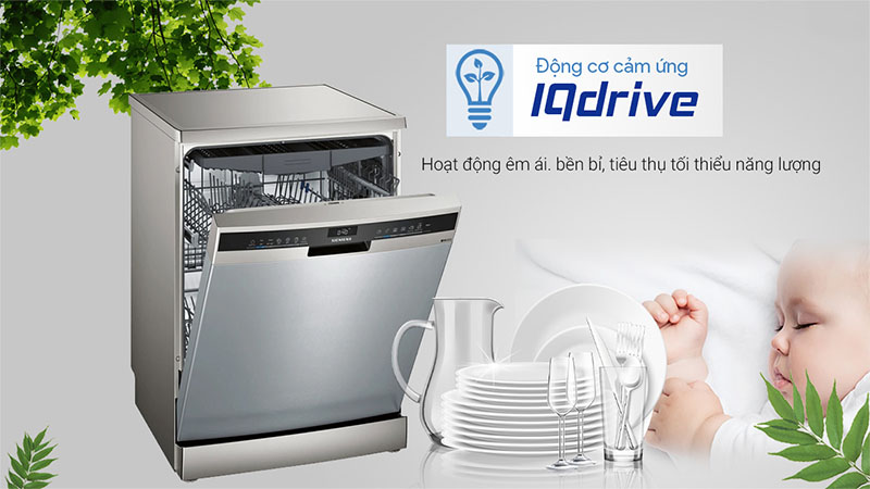 Máy rửa bát độc lập Siemens SN23EI26CE IQ300 - Hàng chính hãng