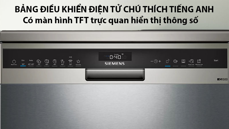 Máy rửa bát độc lập Siemens SN25ZI49CE iQ500 - Hàng chính hãng