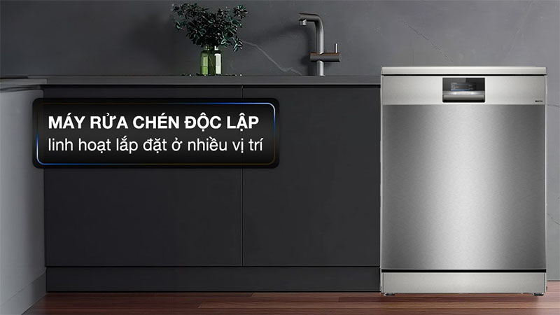Máy rửa bát độc lập Siemens SN27YI01CE iQ700 - Hàng chính hãng