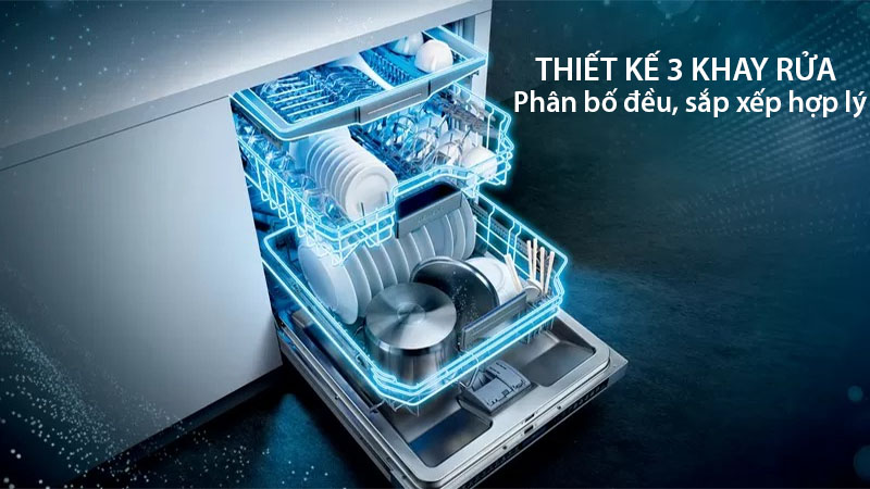 Máy rửa bát độc lập Siemens SN27YI01CE iQ700 - Hàng chính hãng