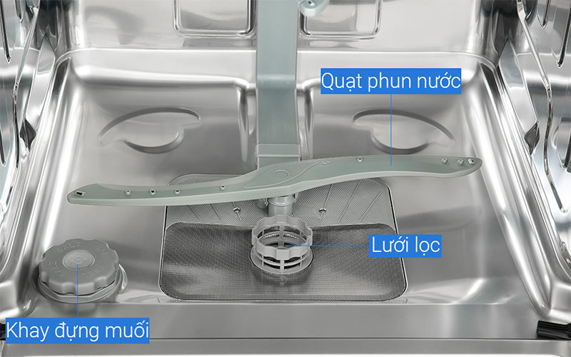 Máy rửa bát độc lập Spelier SP-15-DW-NX-BLACK - Hàng chính hãng