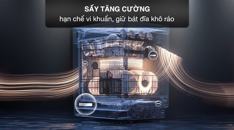 Máy rửa chén độc lập Hafele HDW-F602EB - Hàng chính hãng