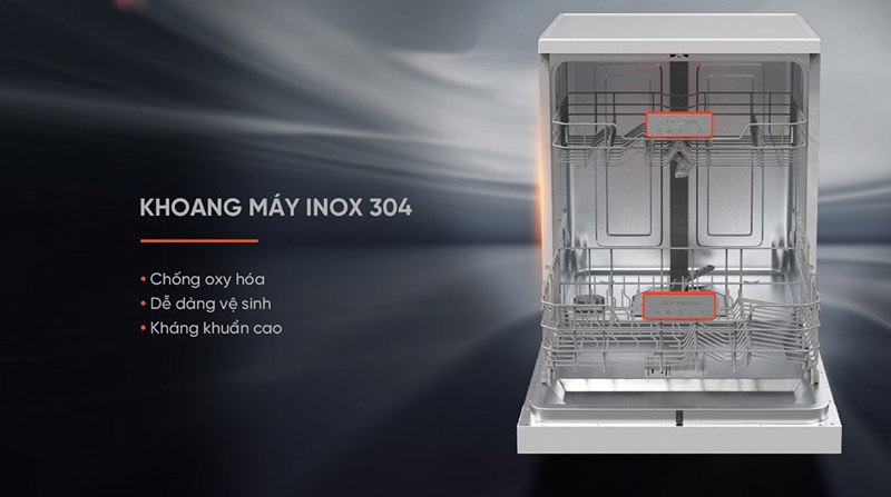 Máy rửa bát Junger 15 bộ DWJ-140 - Hàng chính hãng