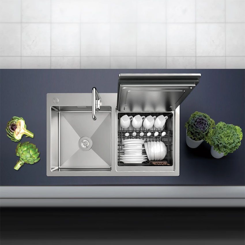 Máy rửa bát kết hợp bồn rửa Hafele HDW-SD90A 539.20.530