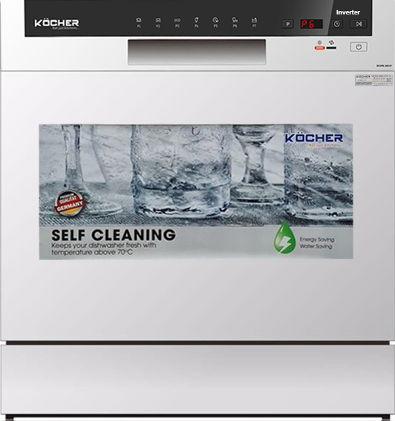 Máy rửa chén bát Kocher KDEU-8838 - Hàng chính hãng