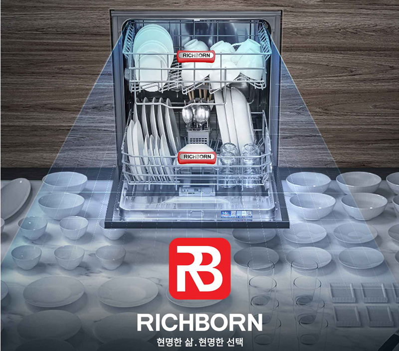 Máy rửa bát Richborn RBDG6064MQ - Hàng chính hãng