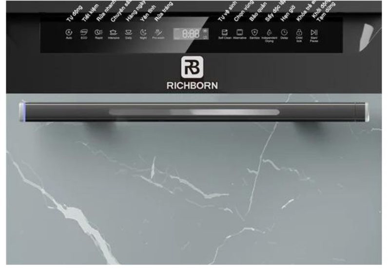Máy rửa bát Richborn RDG6080SQG - Hàng chính hãng