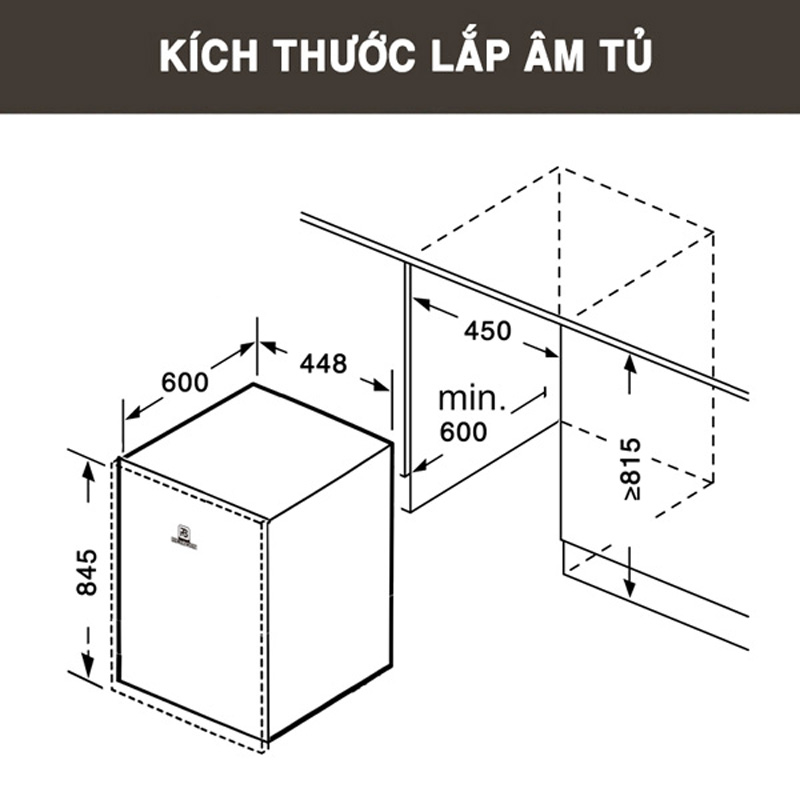 Máy rửa bát Richborn RDS4585EMS - Hàng chính hãng