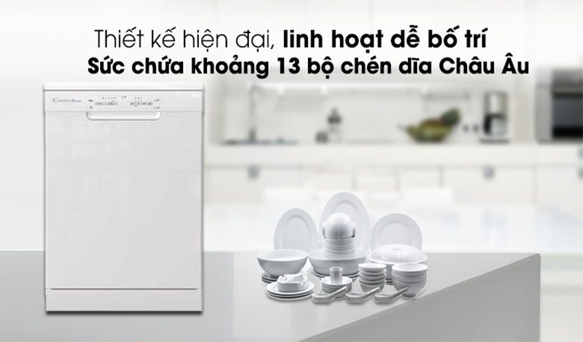 Máy rửa chén Candy CDPN 1L390PW - Hàng trưng bày