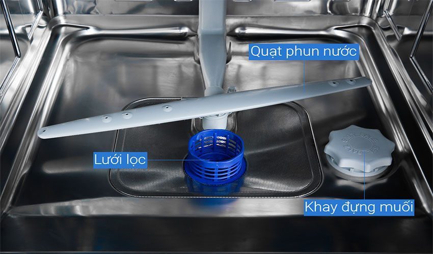 Máy rửa chén Candy CDPN 4D620PW - Hàng chính hãng