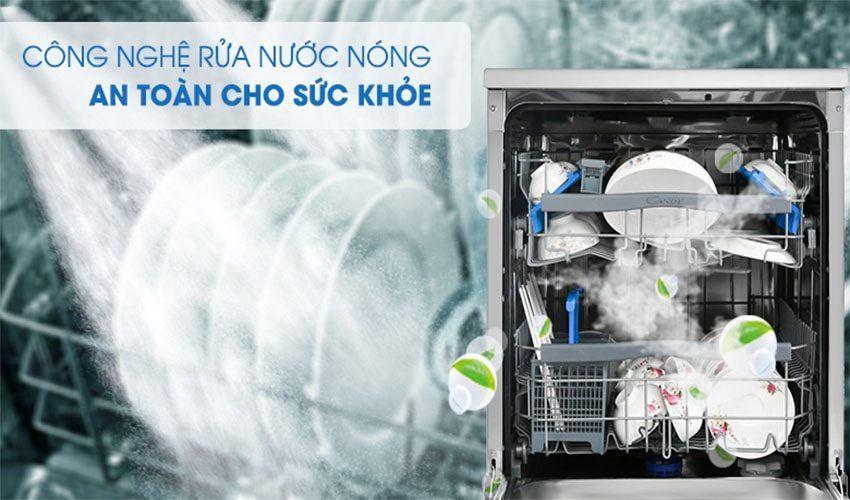 Máy rửa chén Candy CDPN 4D620PX - Hàng chính hãng