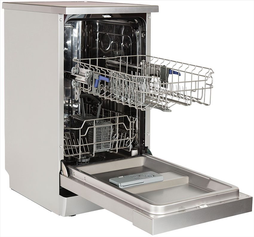 Máy rửa chén Kaff KF-W45A1A401J với khoan rửa rộng rãi