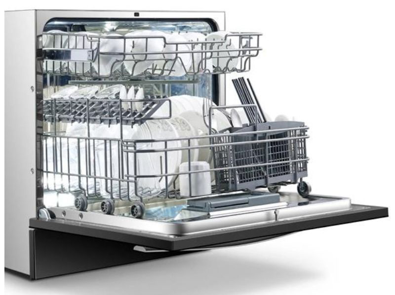  Thiết kế 2 ngăn chứa linh hoạt + 1 giỏ