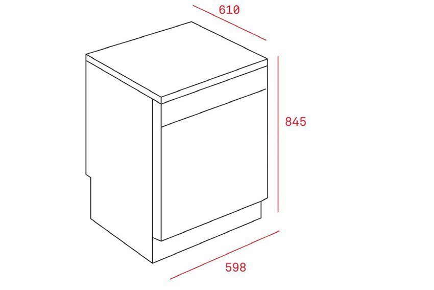 Máy rửa chén Teka LP8 820 - Hàng chính hãng