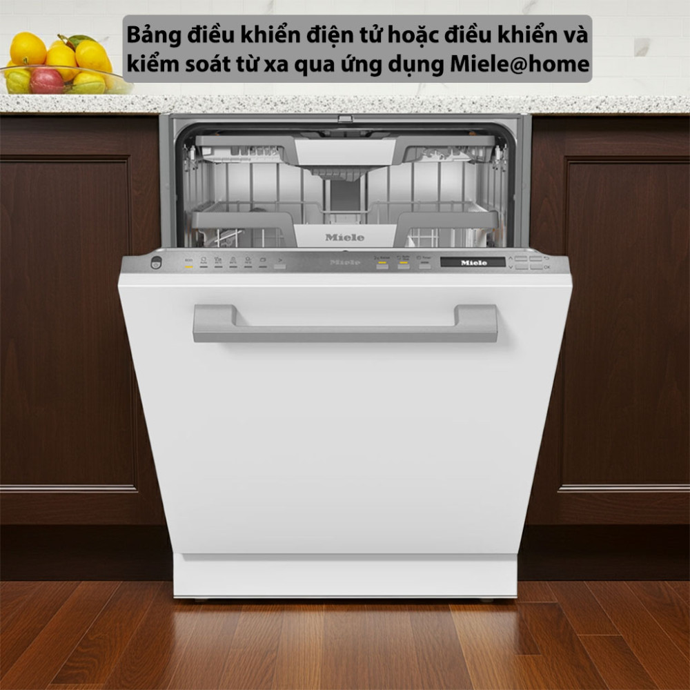Máy rửa chén âm tủ Miele G-7197 SCVI XXL AutoDos - Hàng chính hãng