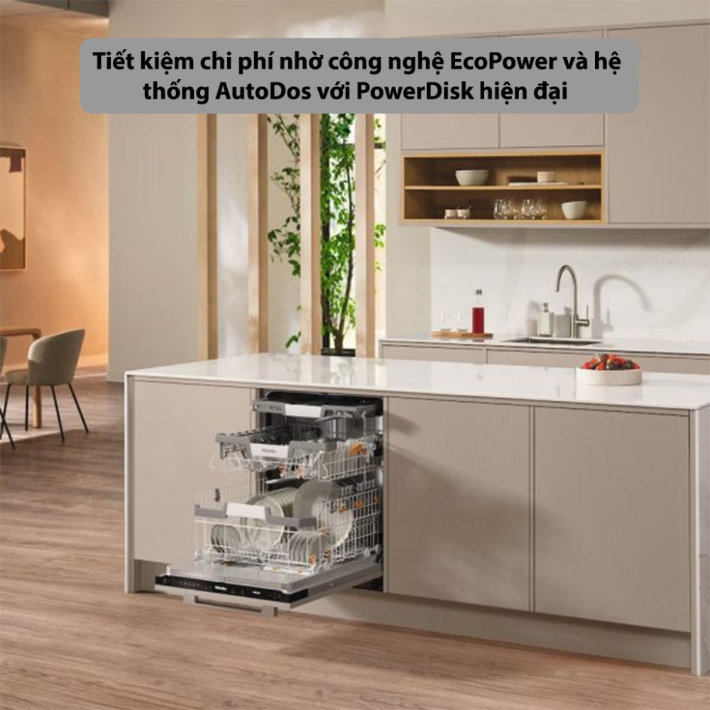 Máy rửa bát âm tủ Miele G 7650 SCVi AutoDos - Hàng chính hãng