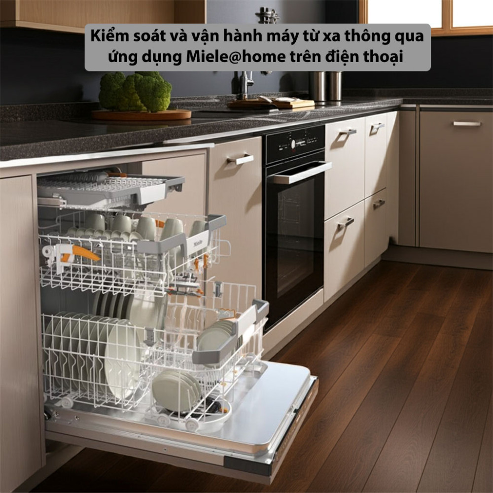 Máy rửa bát âm tủ Miele G 7650 SCVi AutoDos - Hàng chính hãng