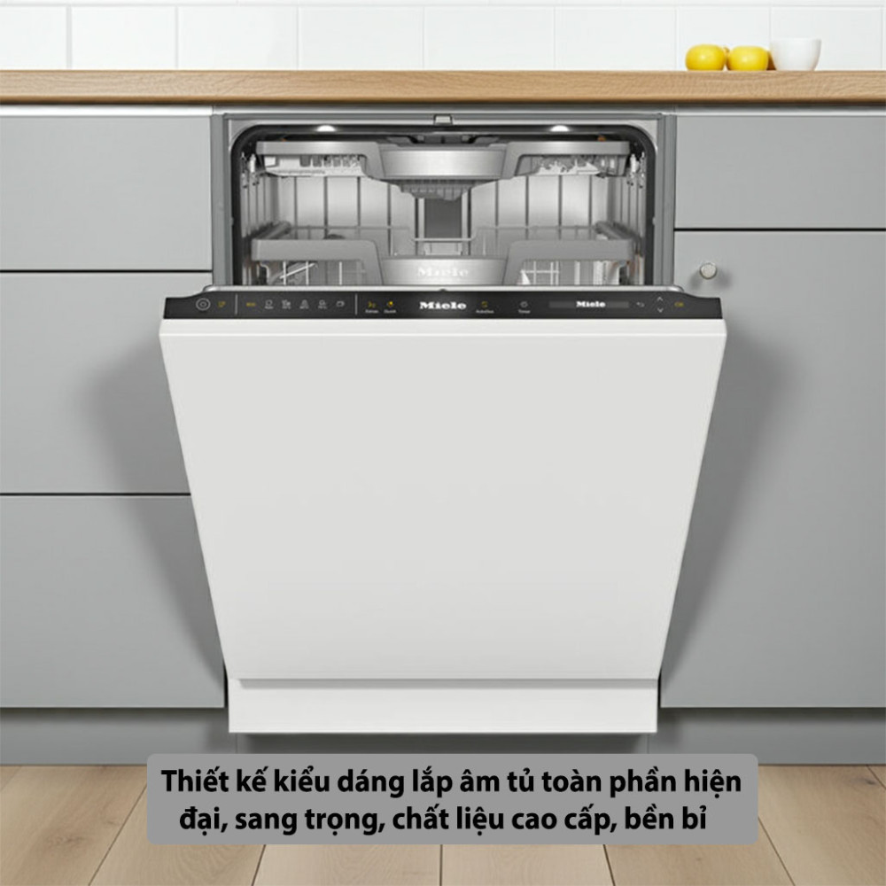 Máy rửa chén âm tủ toàn phần Miele G-7797 SCVi XXL AD 125 Gala Ed - Hàng chính hãng