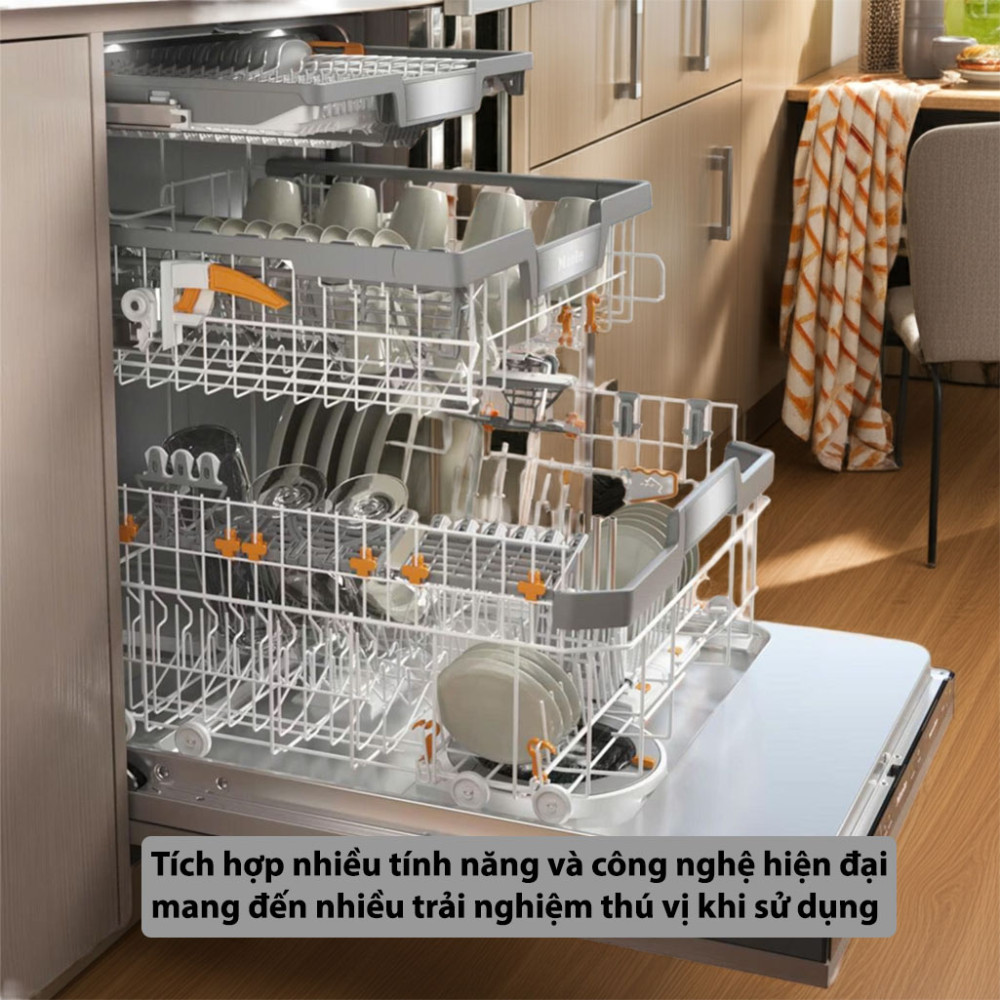 Máy rửa chén âm tủ toàn phần Miele G-7797 SCVi XXL AD 125 Gala Ed - Hàng chính hãng