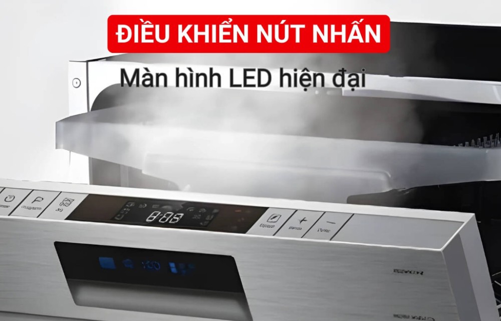Máy rửa chén Hafele HDW-F602TS (535.29.551) - Hàng chính hãng