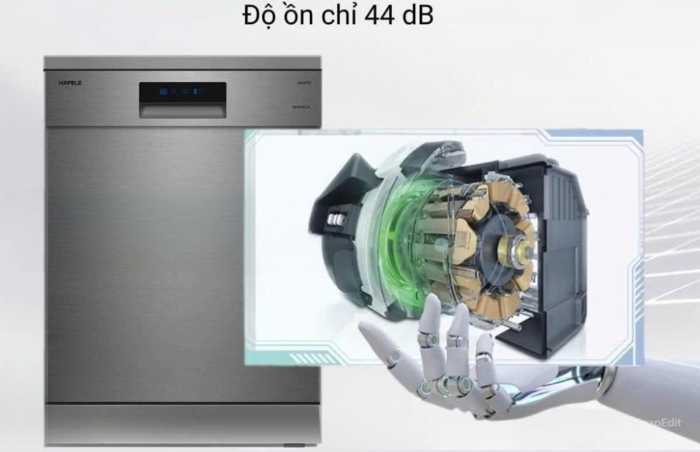 Máy rửa chén Hafele HDW-F602TS (535.29.551) - Hàng chính hãng