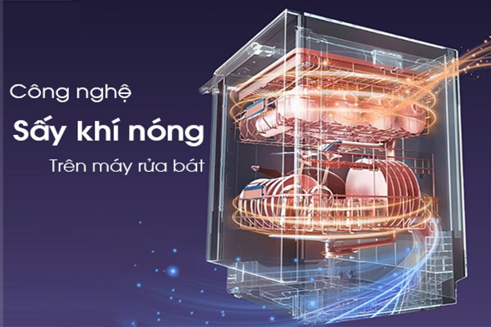 Máy rửa chén Hafele HDW-F602TS (535.29.551) - Hàng chính hãng