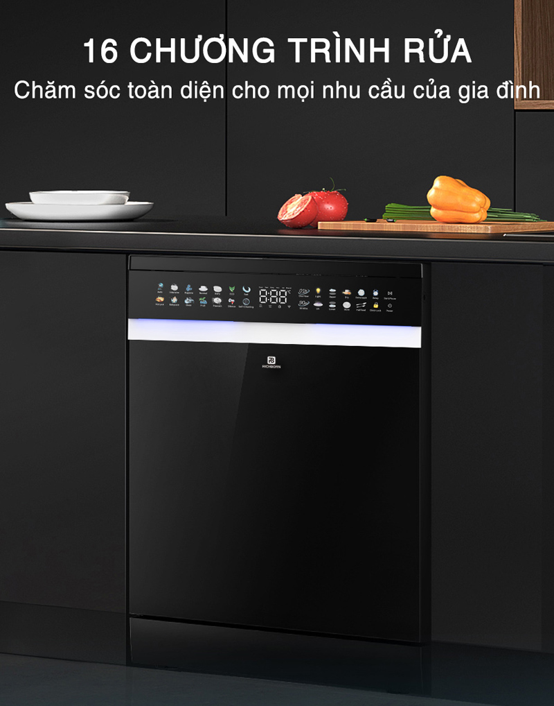 Máy rửa bát Richborn RDG6080-S - Hàng chính hãng