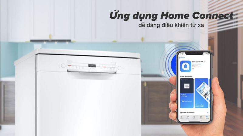 Máy rửa bát Bosch SMS2ITW04E  - Hàng chính hãng