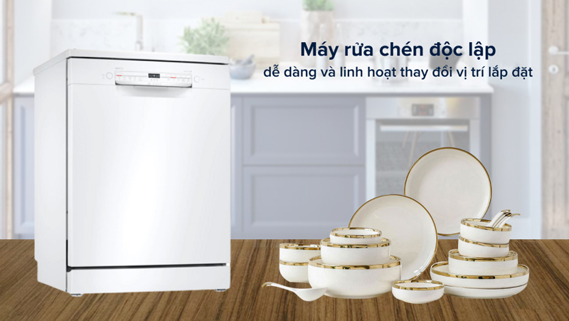 Máy rửa bát Bosch SMS2ITW04E  - Hàng chính hãng