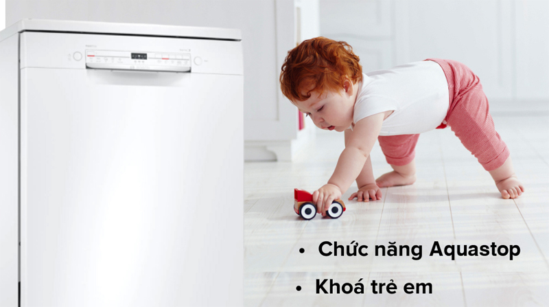 Máy rửa bát Bosch SMS2ITW04E  - Hàng chính hãng