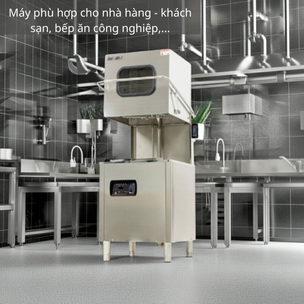 Máy rửa chén bát công nghiệp TurboGold TG-DW3080 - Hàng chính hãng