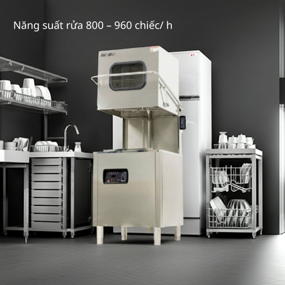 Máy rửa chén bát công nghiệp TurboGold TG-DW3080 - Hàng chính hãng
