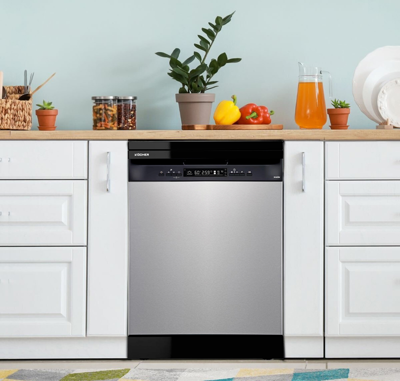 Máy rửa bát Kocher KDEU-8828SM - Hàng chính hãng