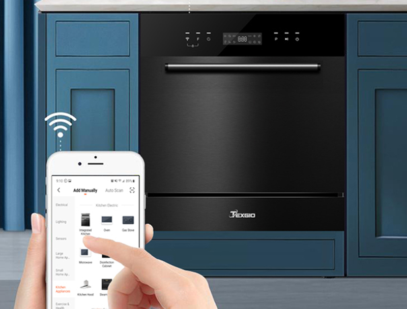 Máy rửa bát Texgio TGWFD78GB - Hàng chính hãng