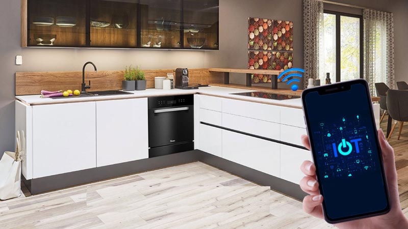 Máy rửa bát Texgio TGWFD78GB - Hàng chính hãng