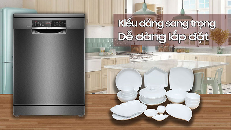 Máy rửa chén độc lập Bosch SMS6ECC00E - Hàng chính hãng