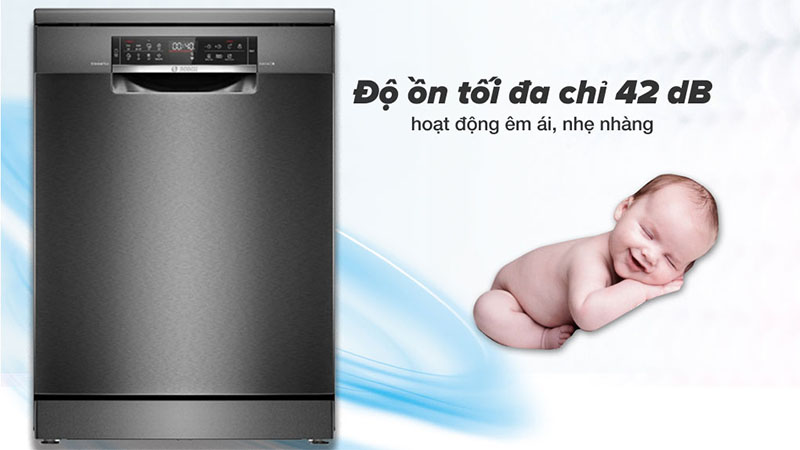 Máy rửa chén độc lập Bosch SMS6ECC00E - Hàng chính hãng