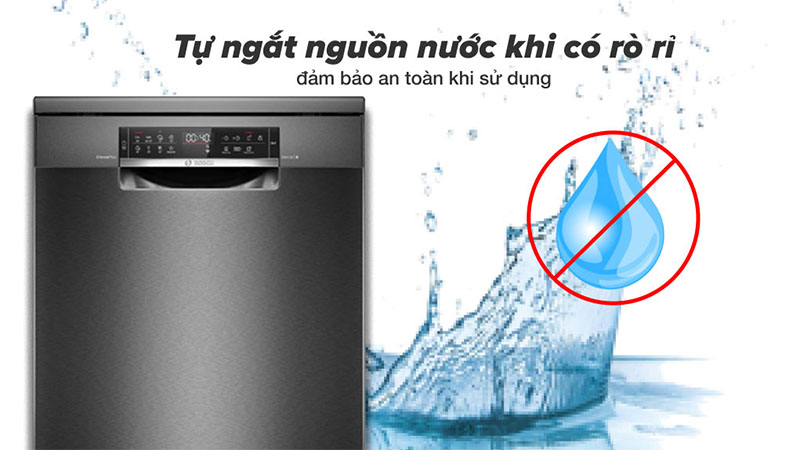 Máy rửa chén độc lập Bosch SMS6ECC00E - Hàng chính hãng