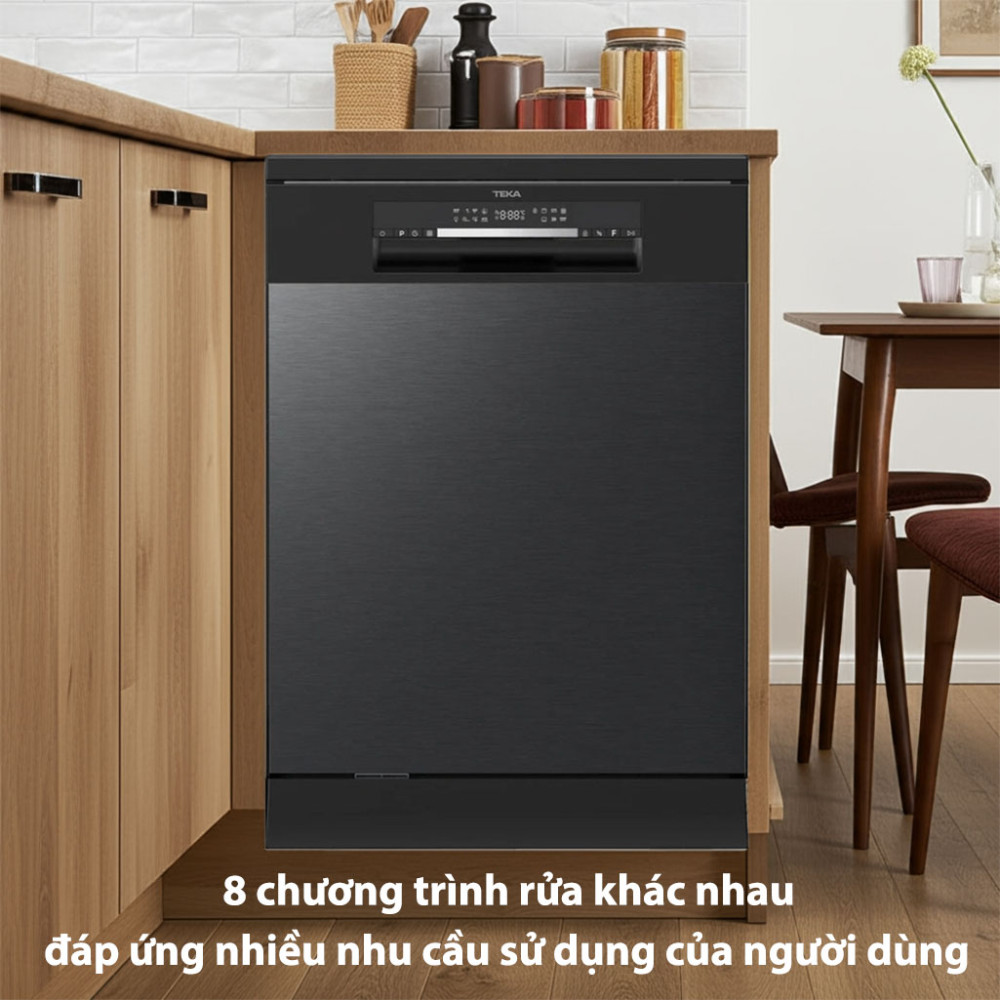 Máy rửa chén độc lập Teka DFS 650ZB-TSEA chương trình rửa đa dạng
