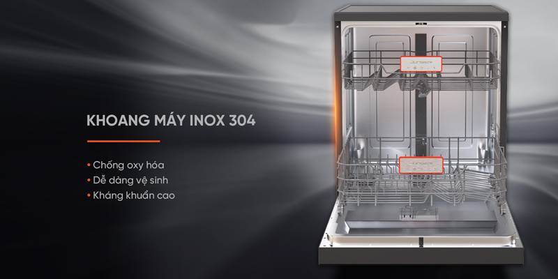 Máy rửa chén độc lập Junger DWJ-143 - Hàng chính hãng