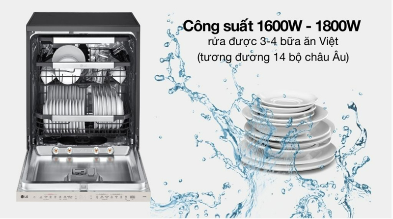 Máy rửa bát độc lập LG LDT14BGA3.ANBPEVN - Hàng chính hãng