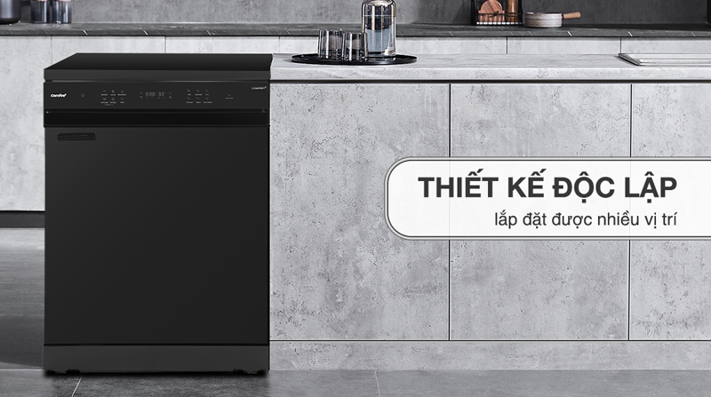 Máy rửa chén độc lập Comfee CDWEF1401HB-W-VN - Hàng chính hãng