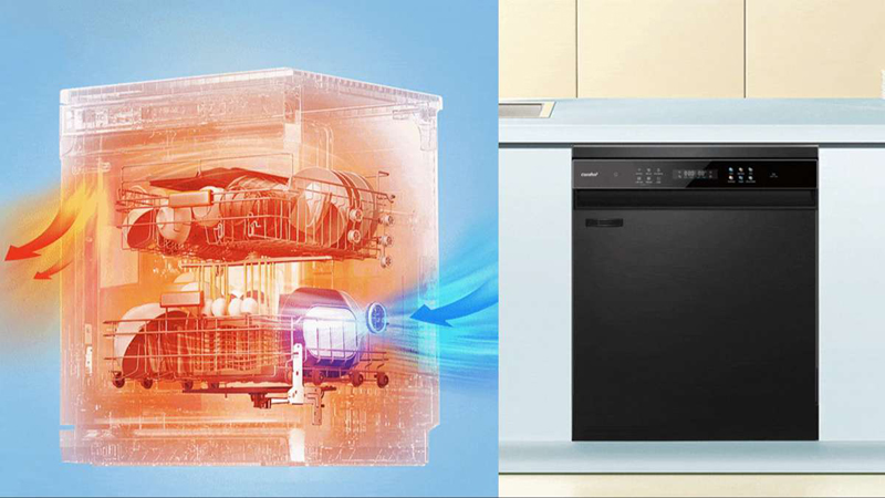 Máy rửa chén độc lập Comfee CDWEF1401HB-W-VN - Hàng chính hãng