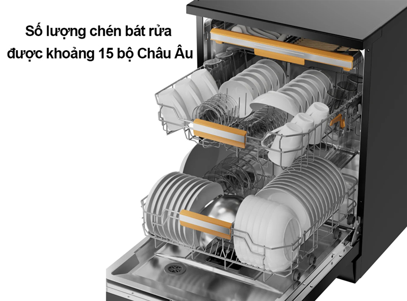 Máy rửa chén độc lập Comfee CDWEF1533GB-WU-VN - Hàng chính hãng