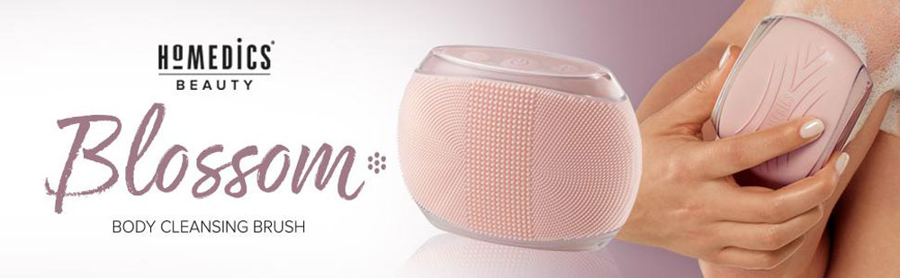 Máy rửa mặt và massage body HoMedics BDY-300BL - Hàng chính hãng