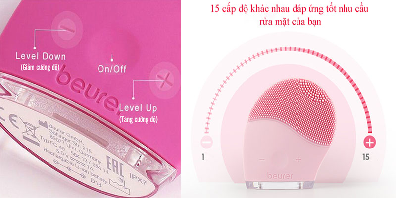 Máy rửa mặt massage Beurer FC49 - Hàng chính hãng