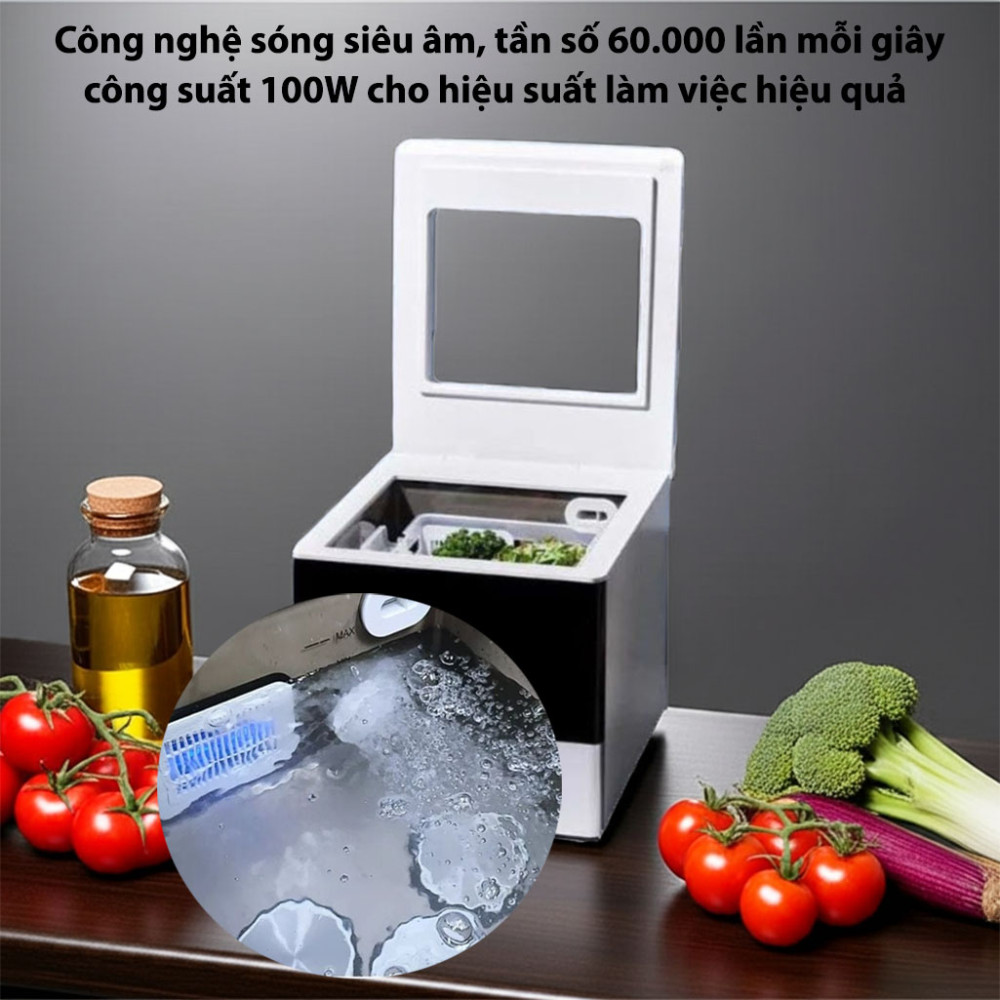 Máy rửa thực phẩm Hurom UC-B01 công suất và công nghệ hiện đại
