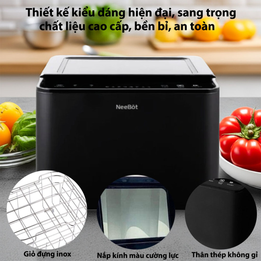 Máy rửa thực phẩm Neebot JSK-19025 9 Lít - Hàng chính hãng