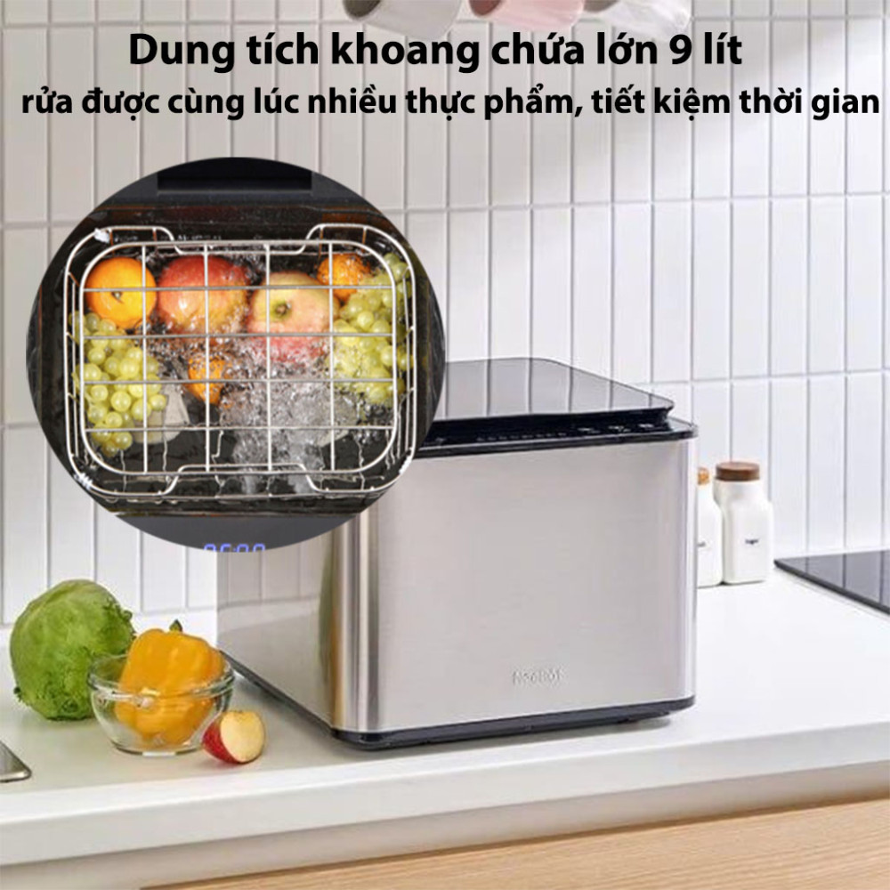 Máy rửa thực phẩm Neebot JSK-20037 9 lít - Hàng chính hãng