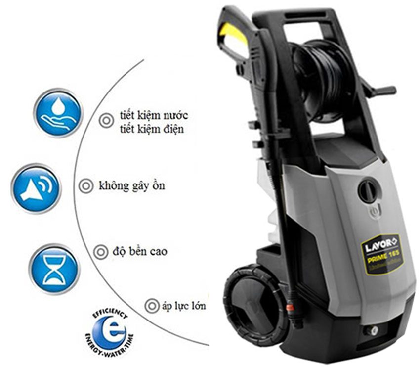 Chức năng của máy rửa xe Lavor PRIME 165